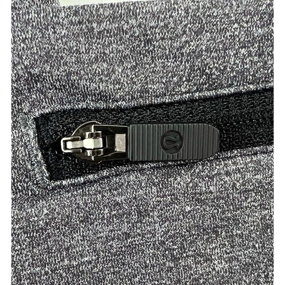 Lululemon Speed Up Tight 28" Full-On Luxtreme Heather Black Leggings Sz 6 W5ATOS - Picture 8 of 15